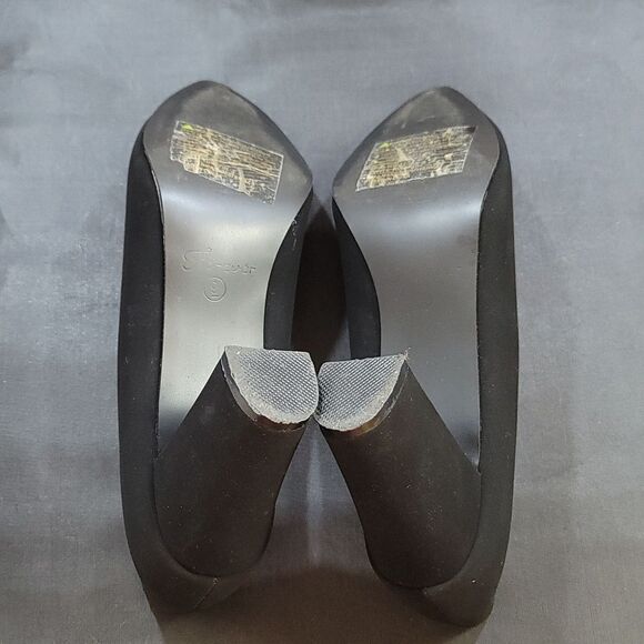 FOREVER BLOCK HEEL POINTED TOE SLIP-ON PUMP - Picture 14 of 14